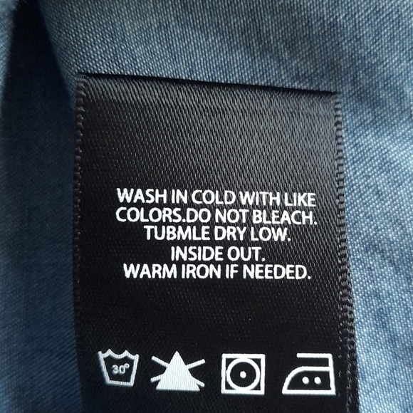 Nanette Lepore Denim Jean Top Womens Large Snap Western Cowgirl - Picture 11 of 13